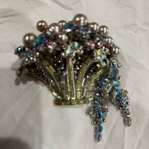 WW ll brooch. Pre owned costume jewelry